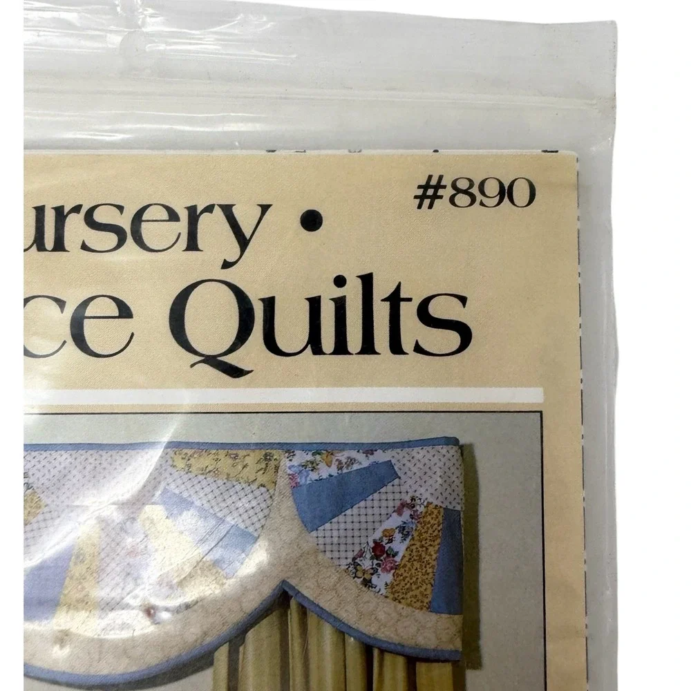 Vintage 1990 Donna Gallagher Creative Needlearts Cornice Quilts Patterns 889 890